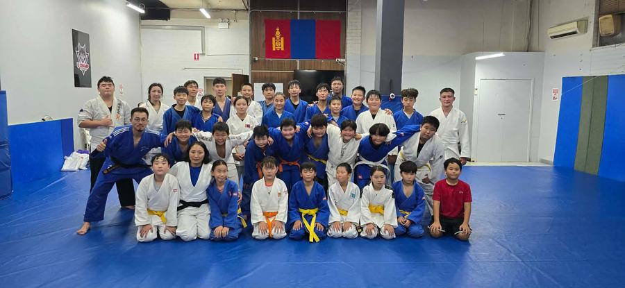 Full Respect Judo Club team on the mat