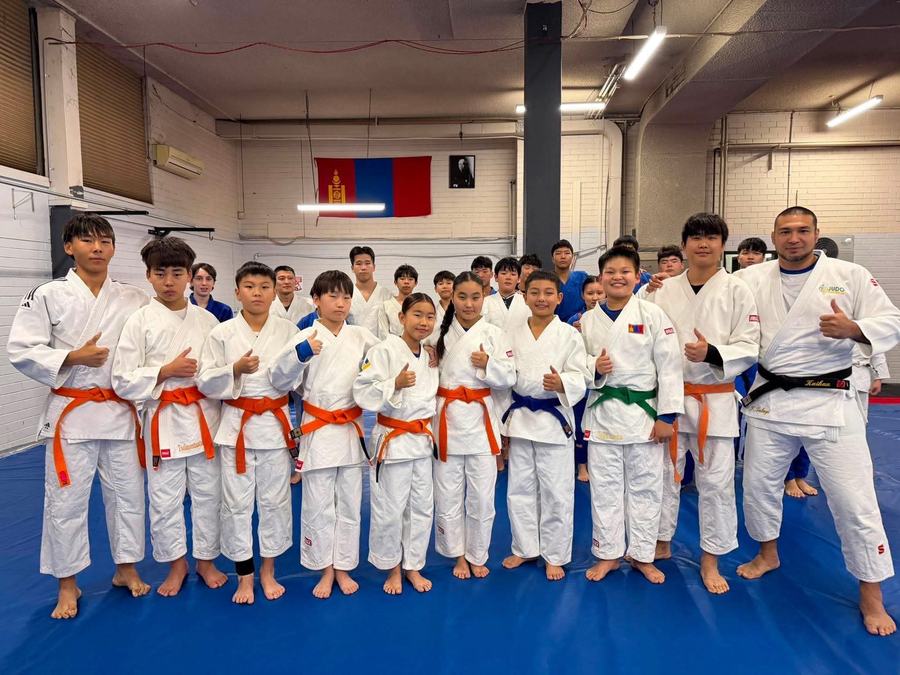 Respect Judo Club students and coach
